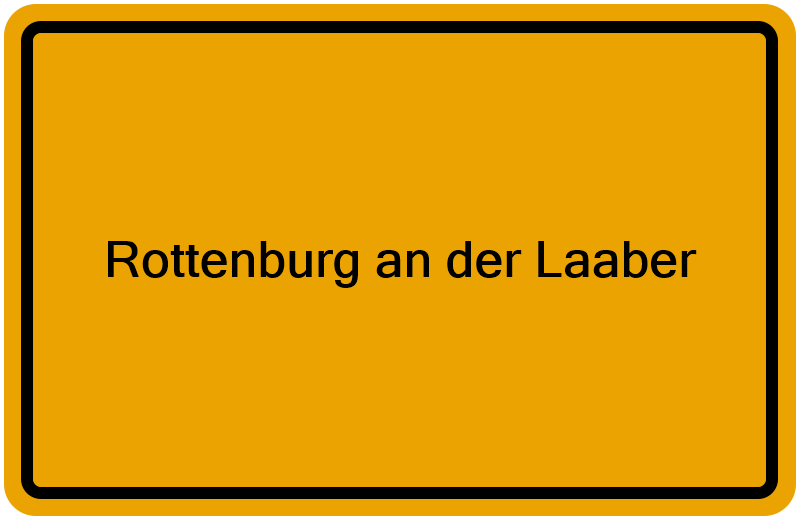 Handelsregisterauszug Rottenburg an der Laaber